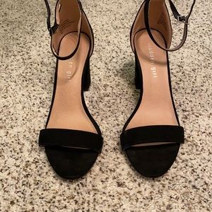 Madden Girl Black Block Heels